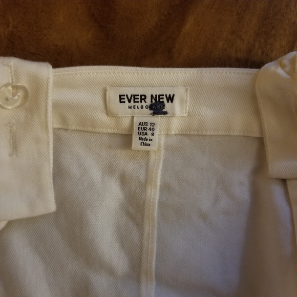 White Denim Pinafore - Picture 4 of 5